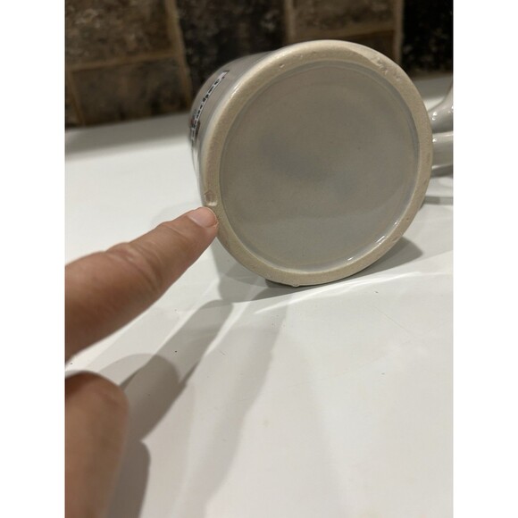 Pair Of 2 Vintage KONIGSBACHER Stoneware Beer Mug Stein Germany 0.4 Liter - Picture 5 of 10